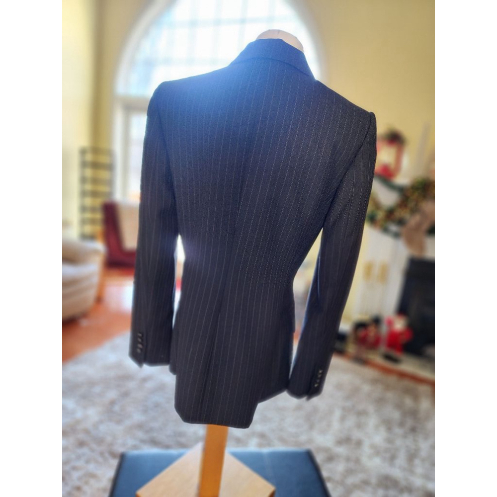 Women's Calvin Klein Blazer, Size 2, Black - Picture 4 of 5